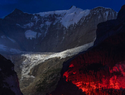 Aletsch Glacier Lighting